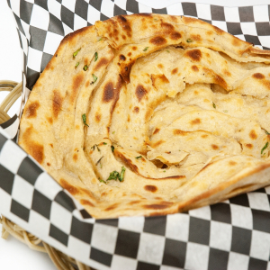 Onion Parantha Plate